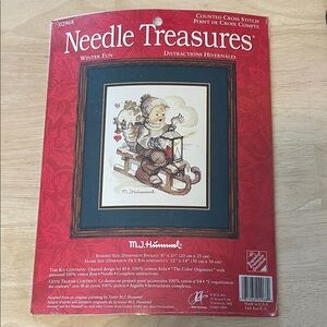 Needle Treasures Winter Fun Hummel Cross Stitch Kit